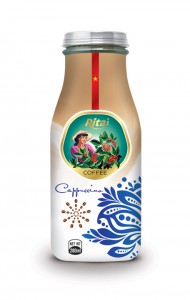280ml Cappuccino Coffee Glass bottle